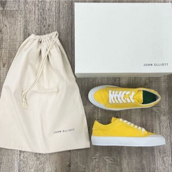 John Elliott Haze Canvas low in canary THESE SHOES ARE 🔥 HOST PICK - Picture 3 of 12